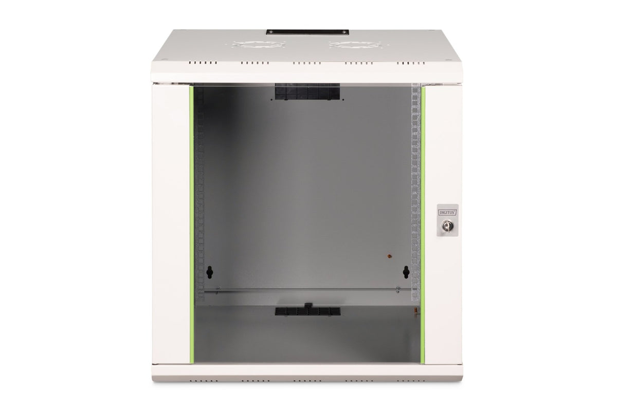 DIGITUS Wall Mounting Cabinet Unique Series, 12U, 600x600 mm, Grey, DN-19 12U-6/6