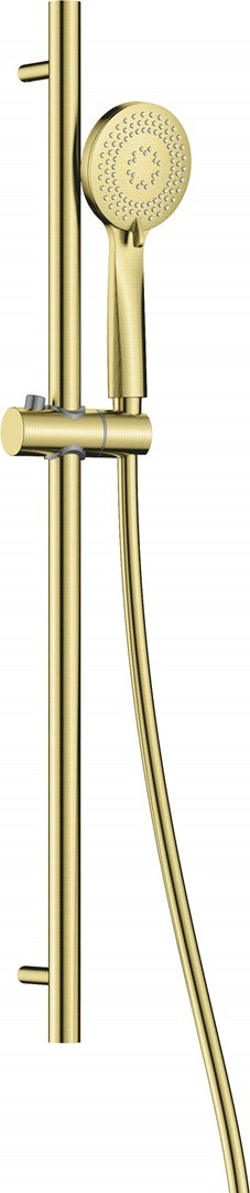 3-function shower set with rail