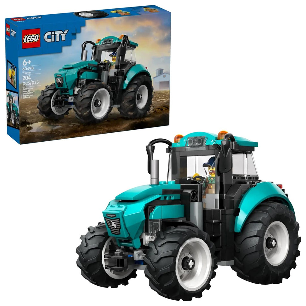 LEGO CITY 60498 Tractor Building Set - 204 Pieces - Ages 6+