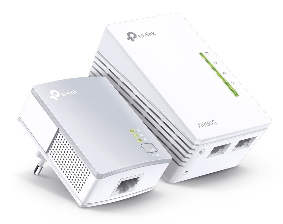 TP-LINK Network Repeater TL-WPA4221 KIT - 600 Mbit/s, 3 Ports, White