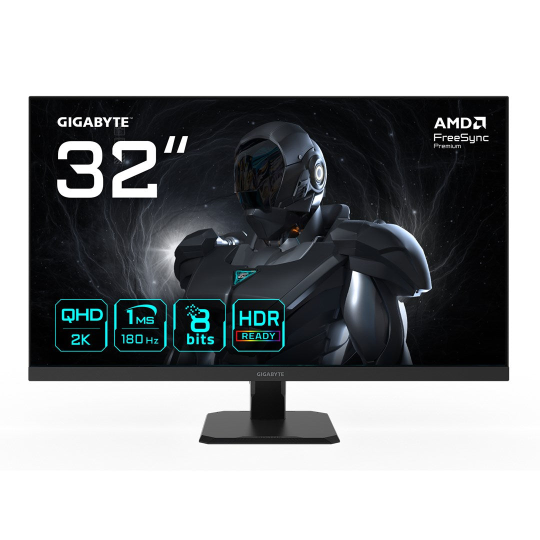 GIGABYTE GS32QA Monitor 32" QHD 2560x1440 180Hz Gaming Black 180H cd/m2