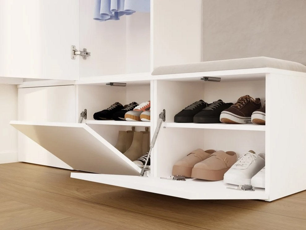 HAGA White Wardrobe