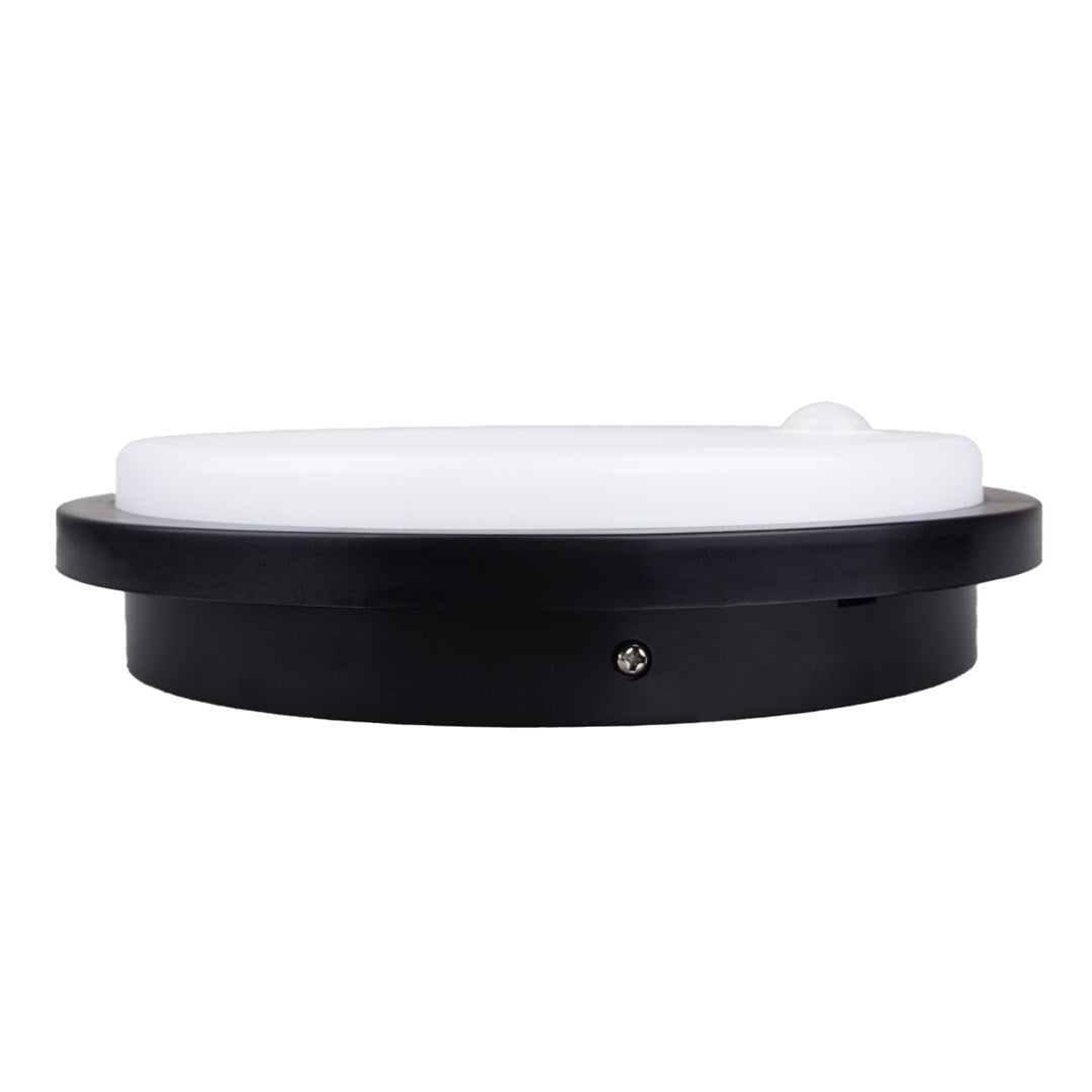 Maclean LED Lamp MCE525 B 10W 1000lm IP65 Black PIR Sensor Neutral Color