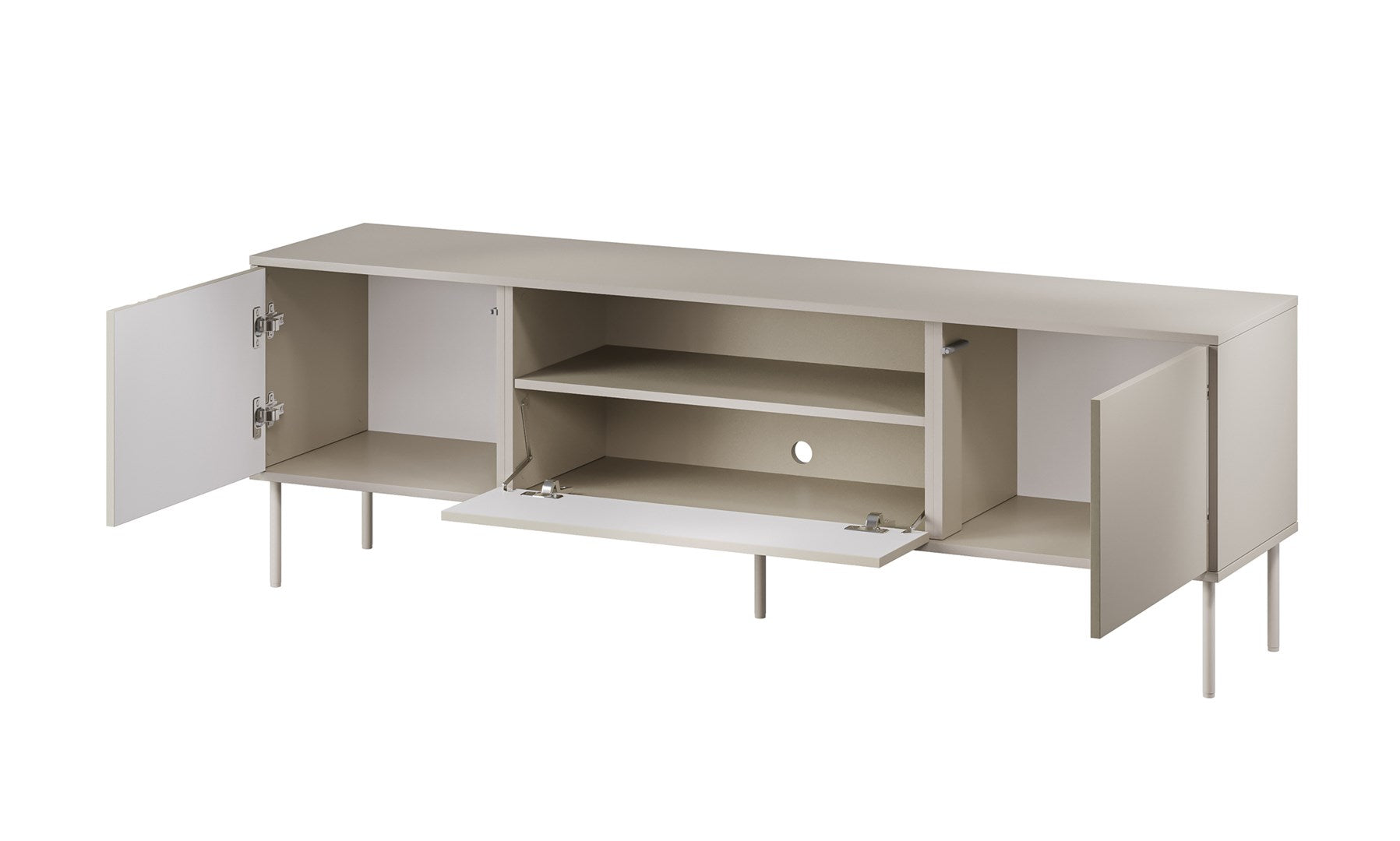 Cama EF TRESSE RTV Cabinet 180x40x54.5 Cashmere Matt