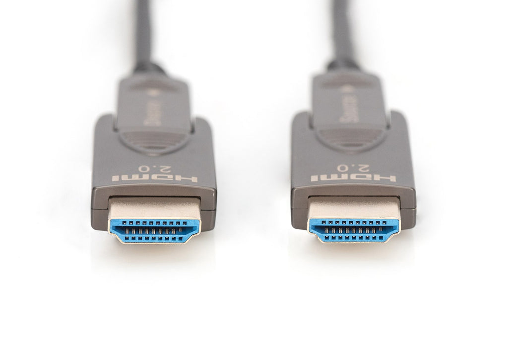 Digitus 4K HDMI AOC Hybrid Fiber Optic Cable 10 m with Removable Plug