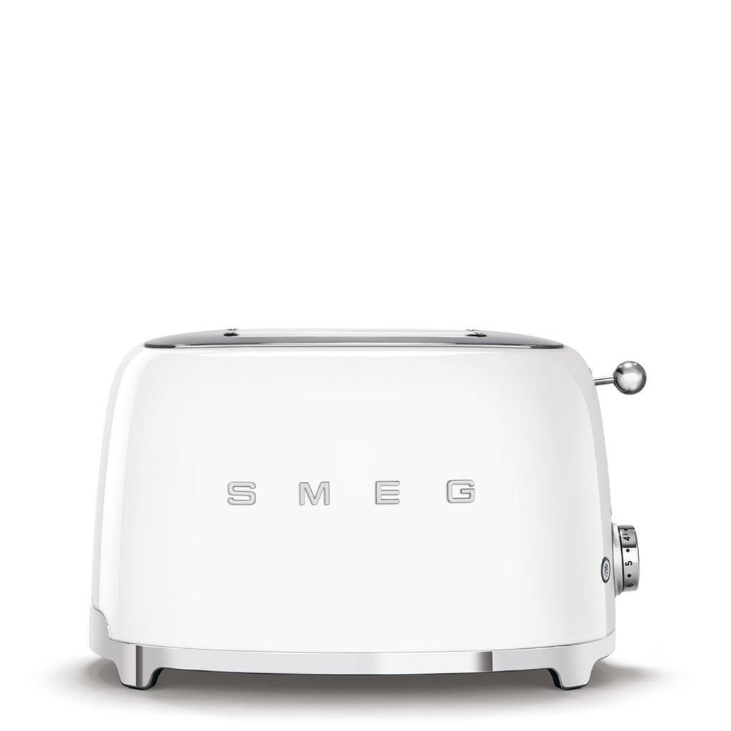 SMEG Toaster 950 W 2 Slice White TSF01WHEU