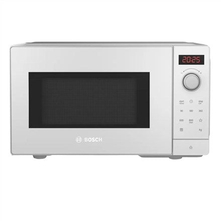 Bosch Serie 2 FFL023MW0 microwave White Solo microwave Countertop 20 L 800 W