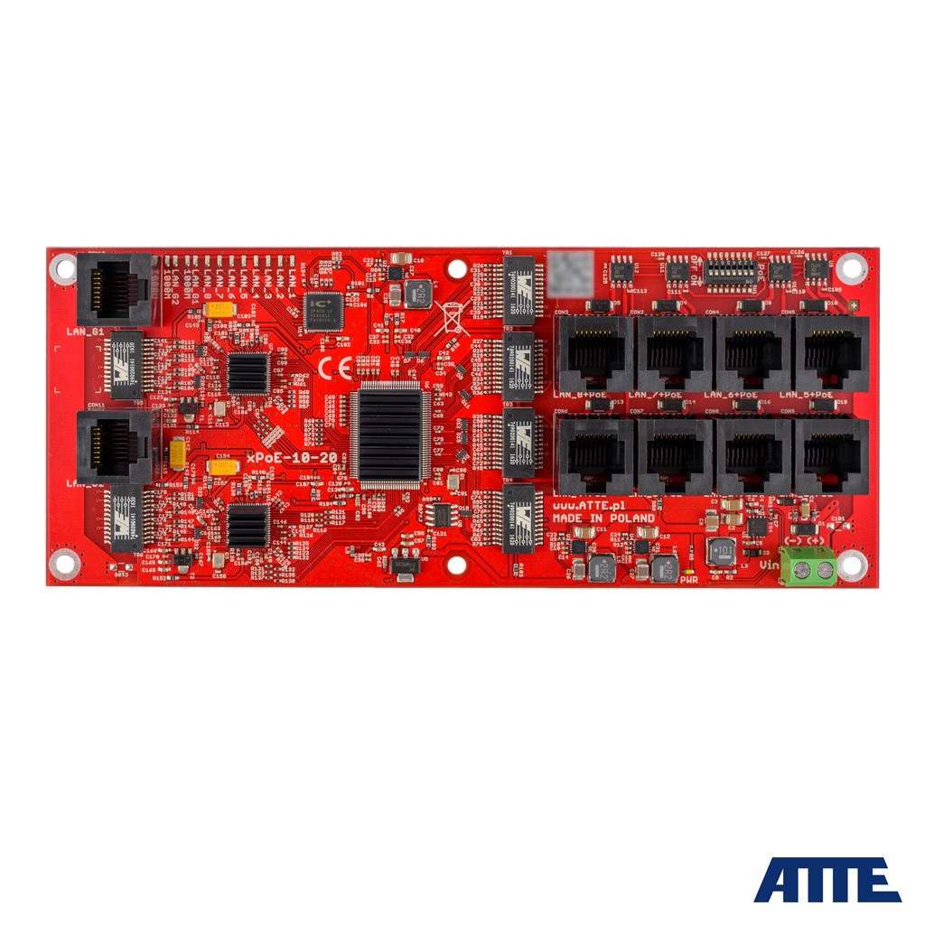 ATTE xPoE-10-20A-OF 10-Port PoE Switch