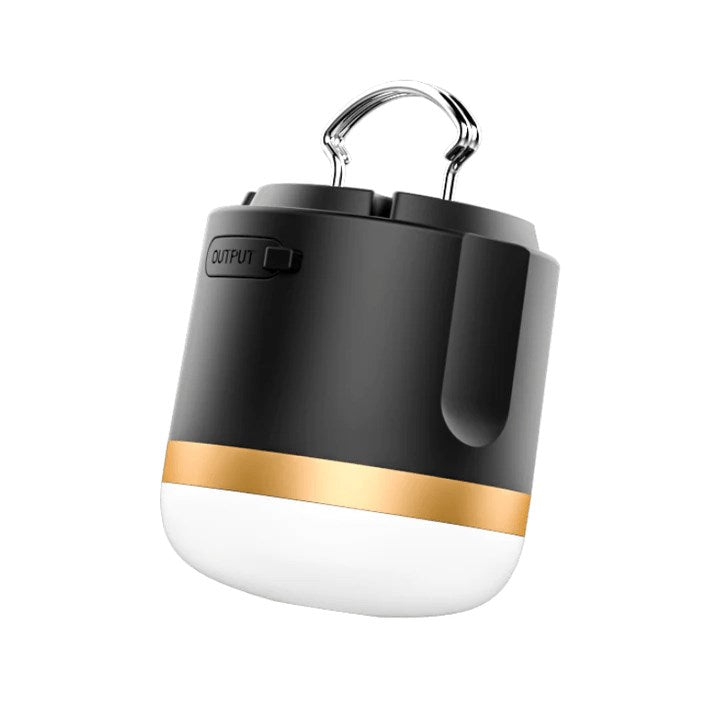 EcoFlow SCLI-B - Camping Lantern - 400 lm - Battery-powered - IP54 - Black, Gold, White