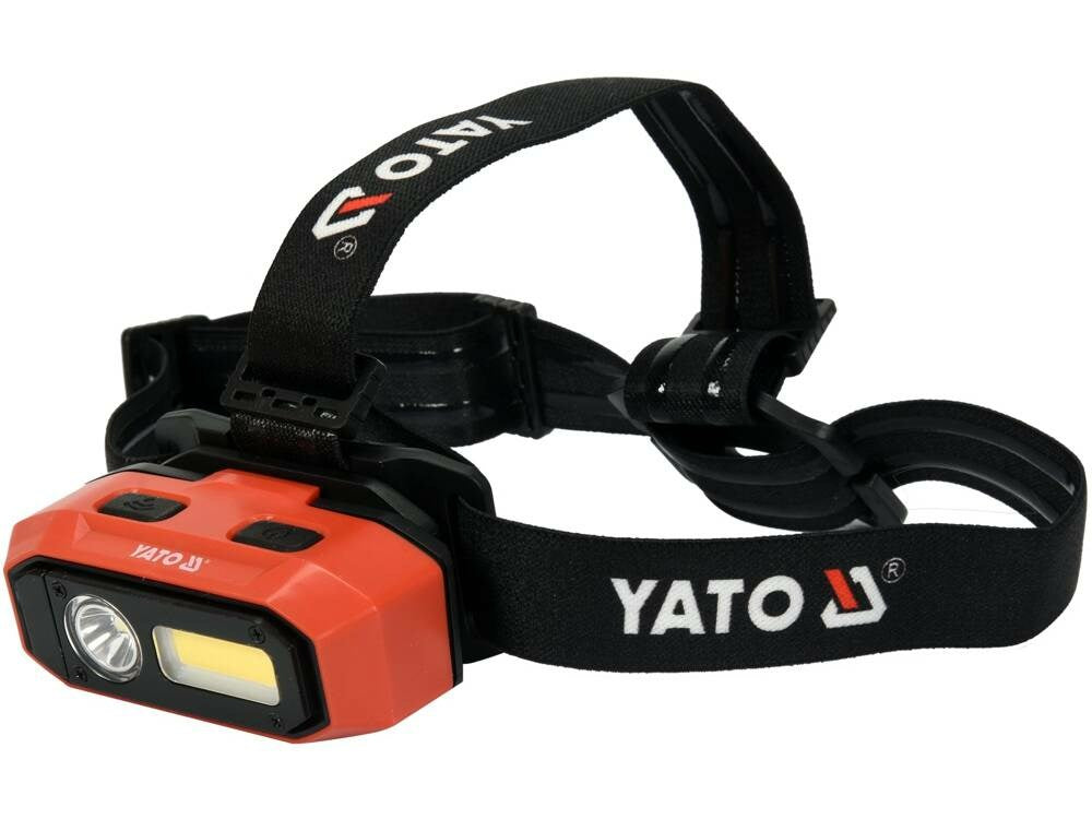 YATO Flashlight Aluminum IP54 375 g 50 mm x 255 mm x 50 mm Model YT-08594