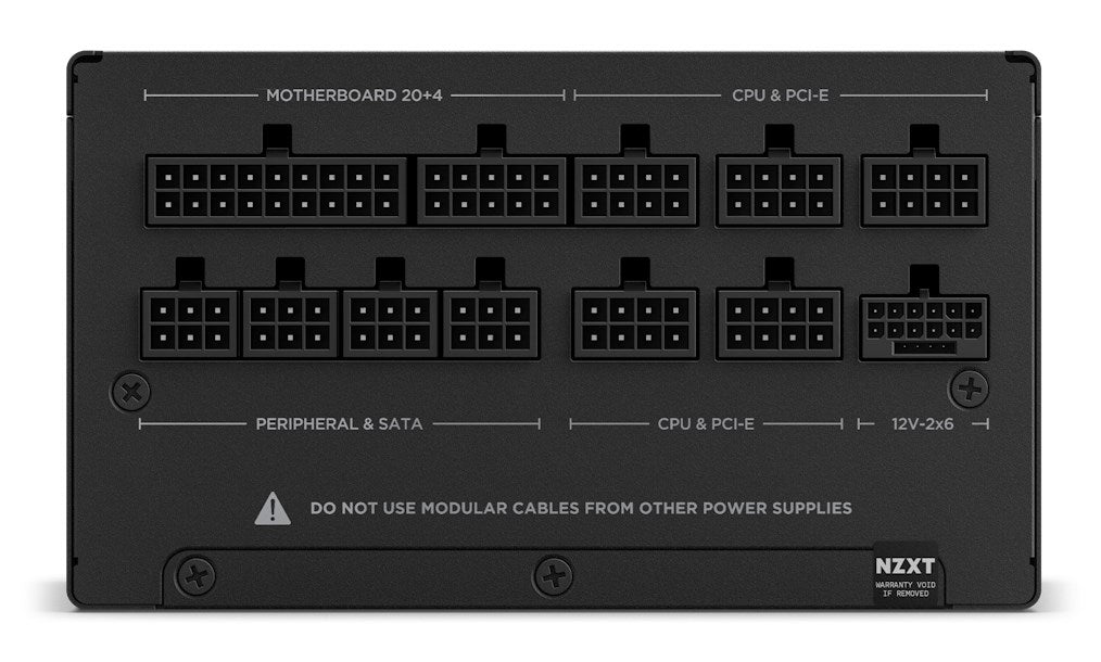 NZXT C1200 Gold ATX3.1 PSU 1200W Fully Modular