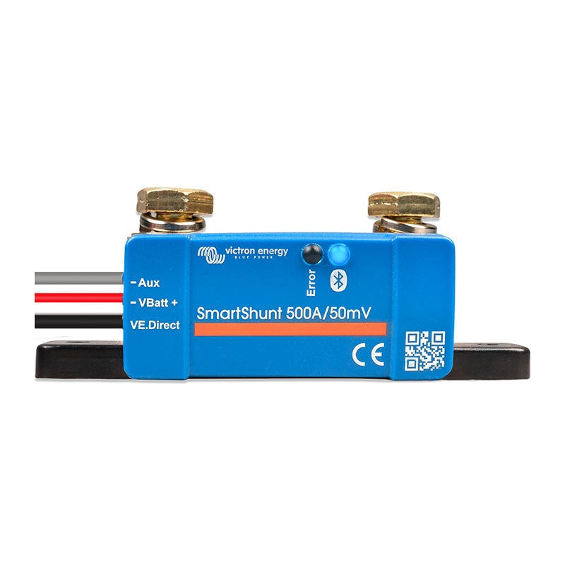 Smartshunt 500A/50mV IP65 Bluetooth Battery Monitor