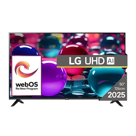 LG 50" 4K Ultra HD Smart TV, α7 Gen8 AI Processor, Model 50UA73003LA.AEUQ