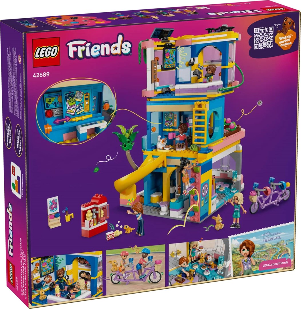 LEGO 42689 Friends Heartlake City Friendship Clubhouse (42689)