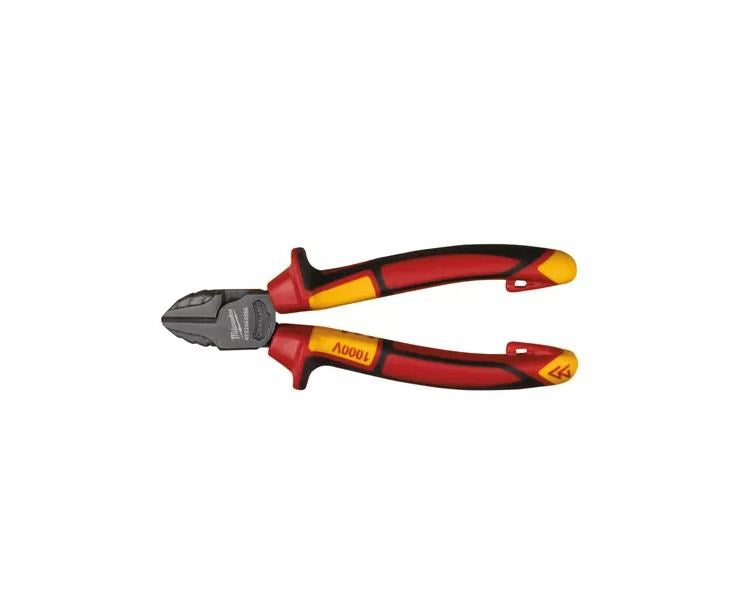 MILWAUKEE Side Pliers, VDE Certified, Length 180 mm, Model 4932464568