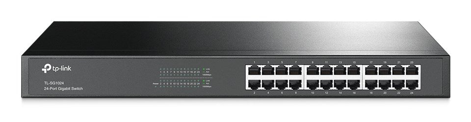TP-LINK Network Switch TL-SG1024 2290 g 535x223x80mm