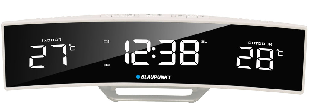Blaupunkt CR12WH Digital Alarm Clock Black, White CR12WH