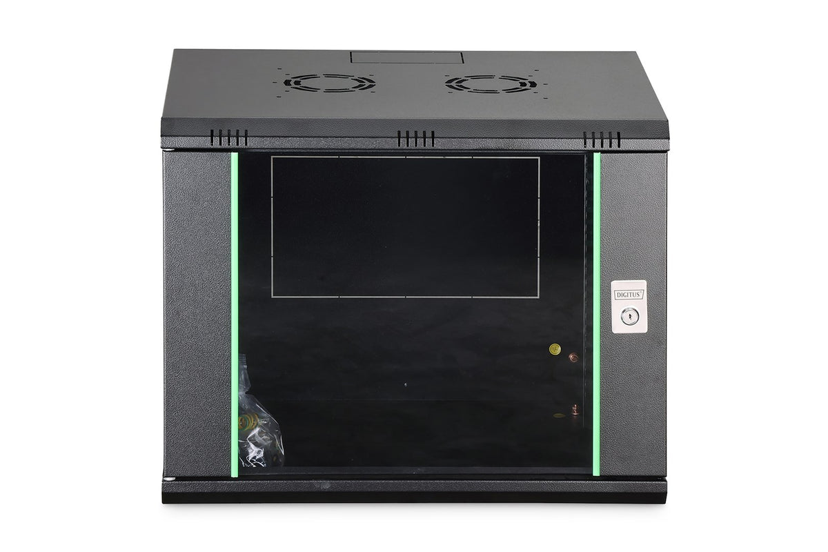 DIGITUS Wall-Mounted Enclosure Dynamic Basic 19" 600x450mm, DN-19 09-U-EC-SW