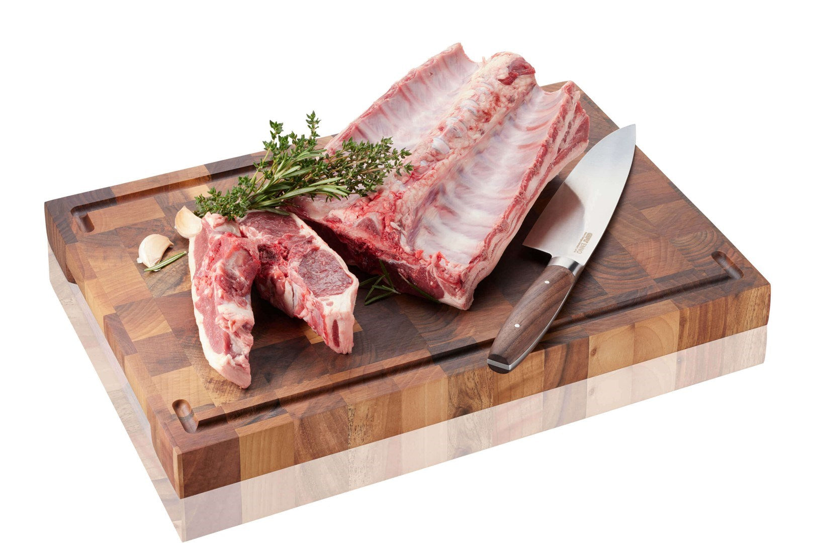 GEFU ENNO Walnut Wood Chopping Board 44 x 30 cm
