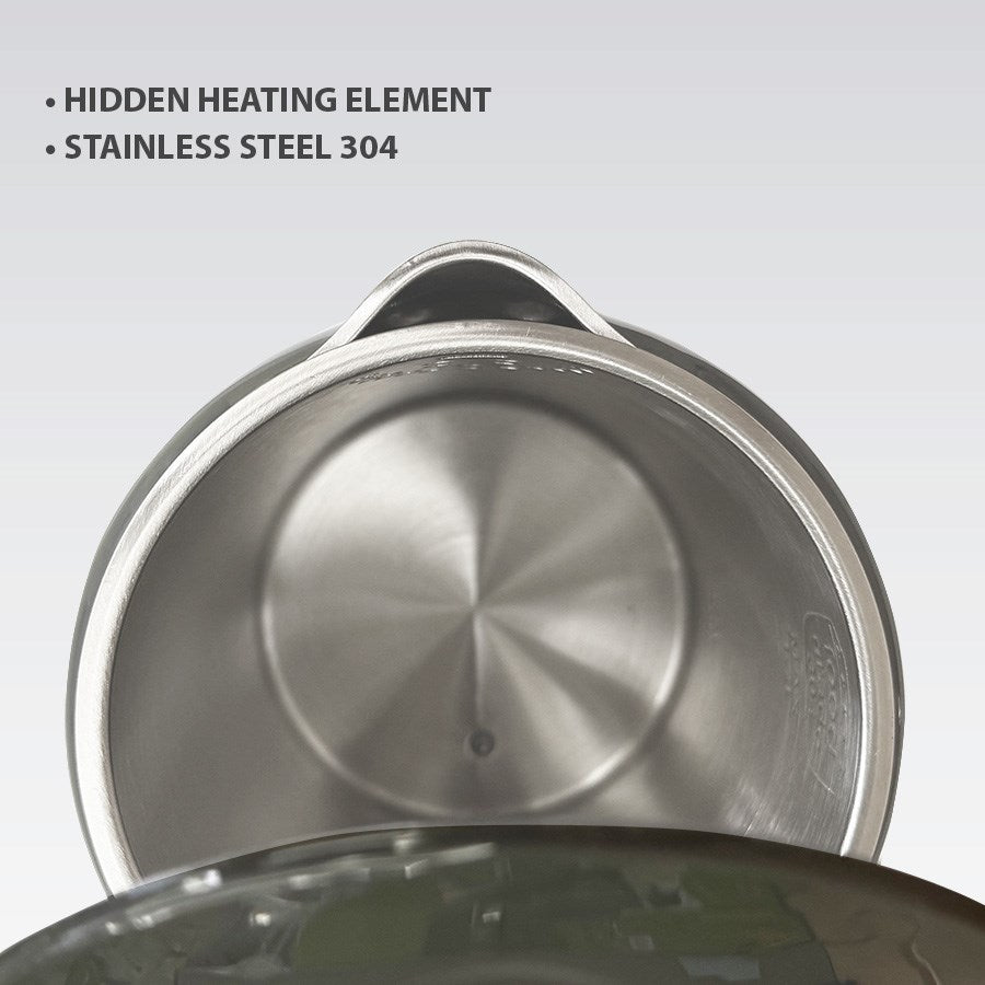 Maestro Electric Kettle 1.7 L 1850-2200W Grey MR-024-GREY