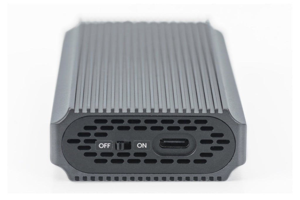 DIGITUS - M.2 NVMe SSD Enclosure - USB4 - 40 Gbps - Tool-Free - Aluminum 430C DA-71158