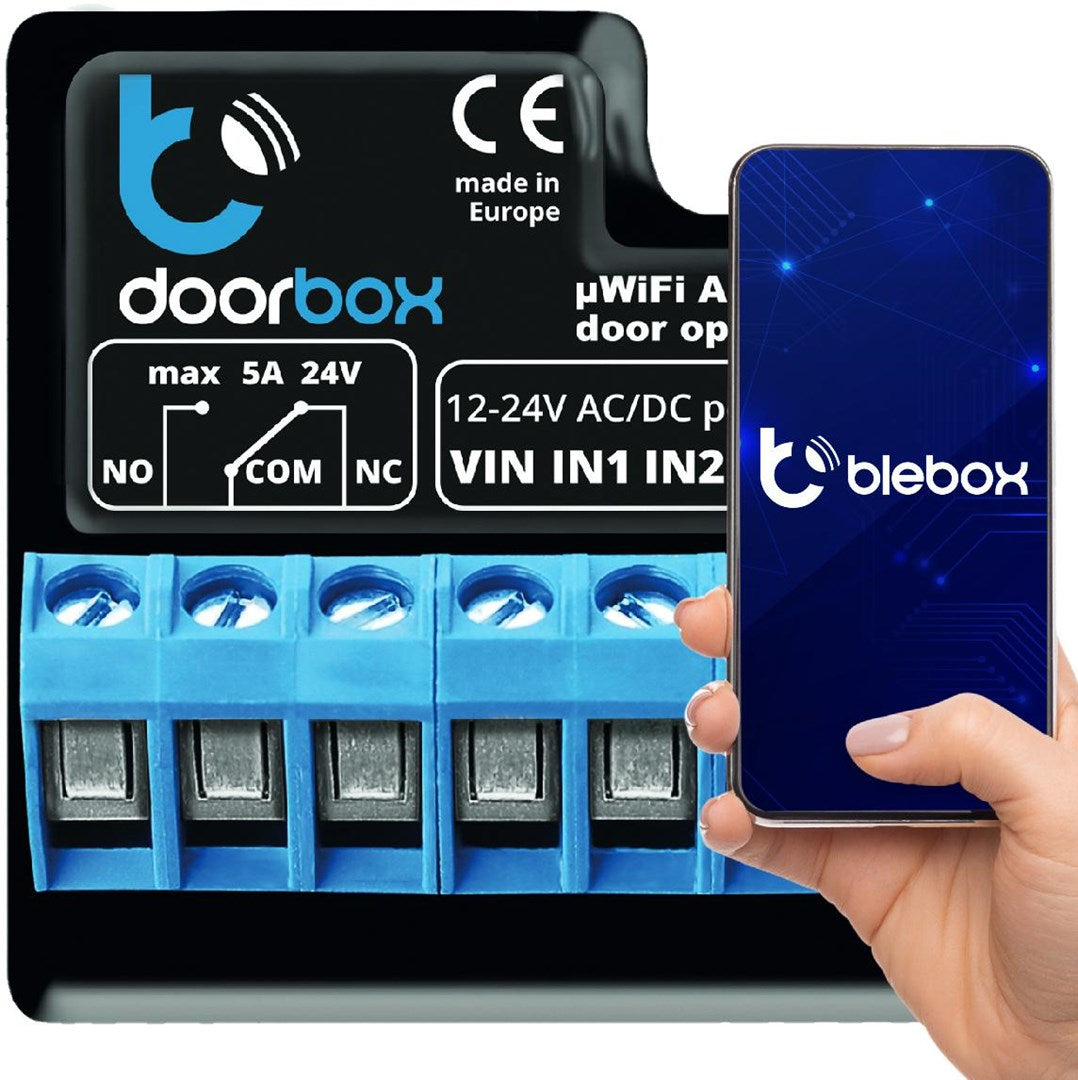 BLEBOX Doorbox - Wicket and Door Controller