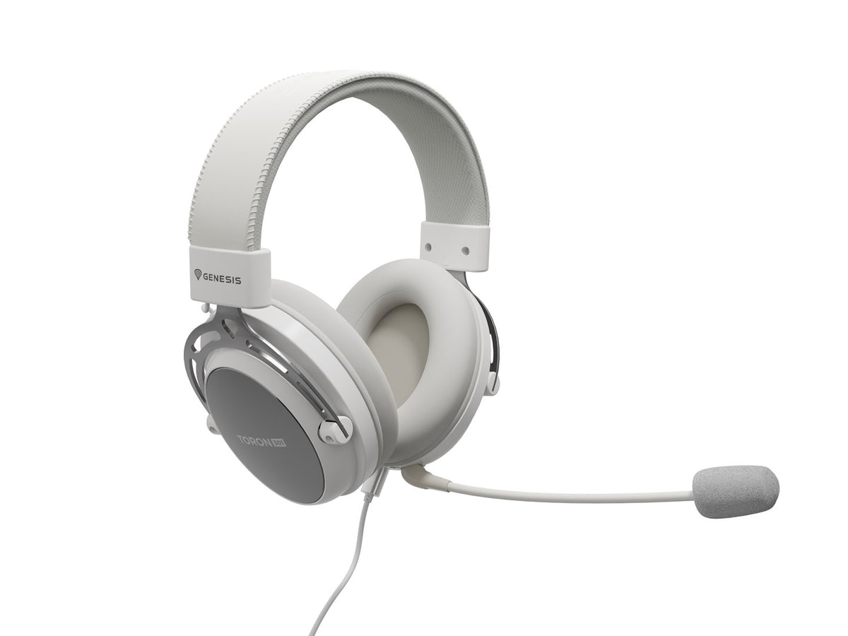 GENESIS Toron 301 Headset Wired Head-band Gaming White