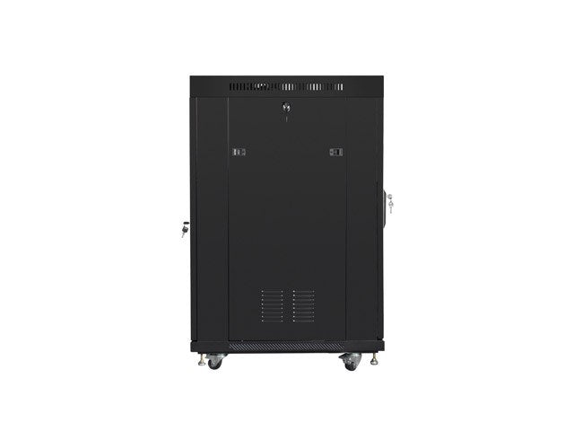 Lanberg FF01-6822-12BL 19-inch Freestanding Rack Cabinet 22U Black