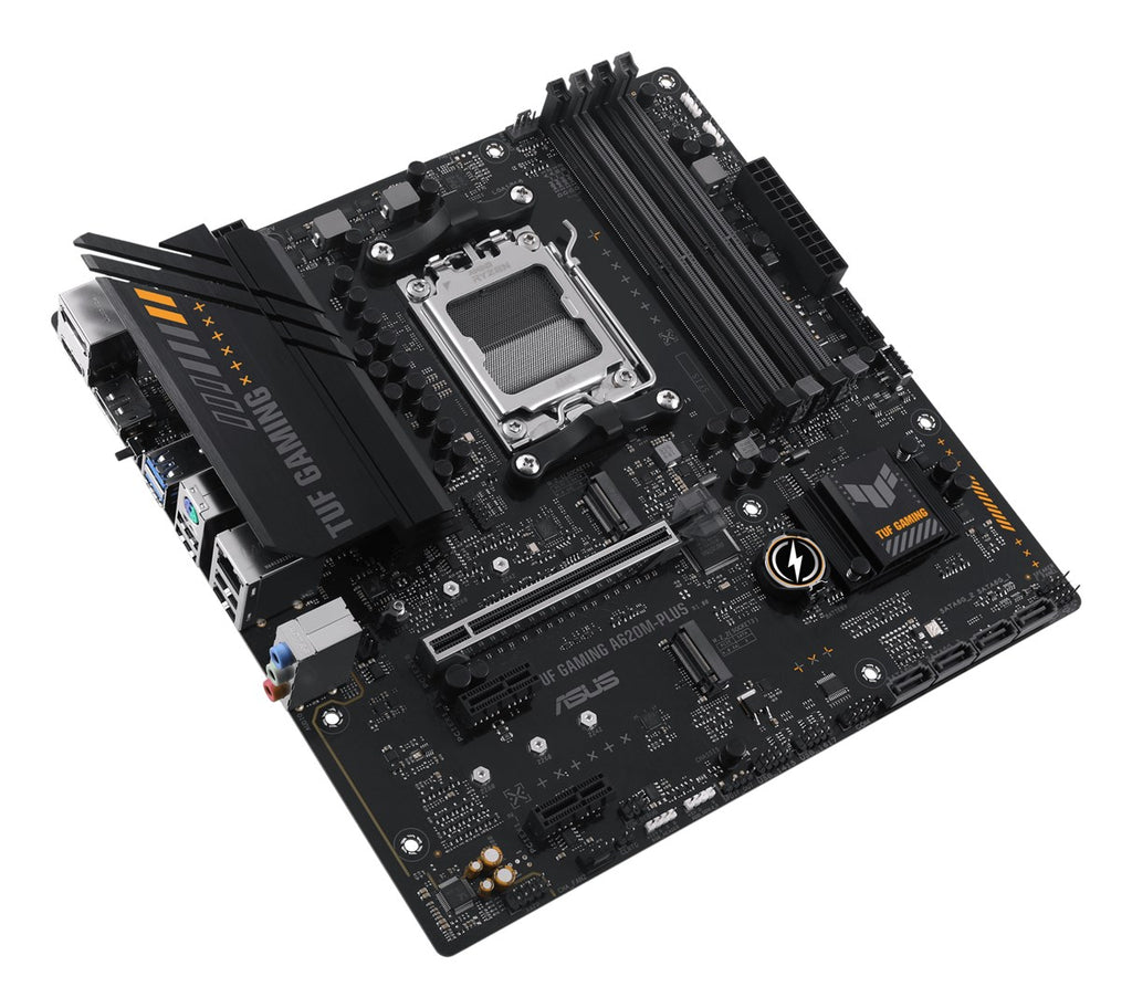 ASUS TUF GAMING A620M-PLUS Motherboard - micro ATX - Socket AM5 - AMD A620 Chipset (90MB1EZ0-M0EAY0)