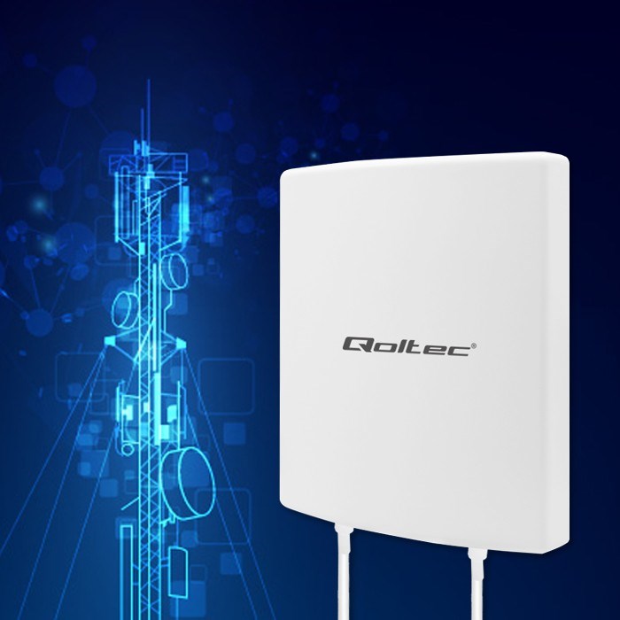 Qoltec 5 G LTE External Antenna 14 dBi
