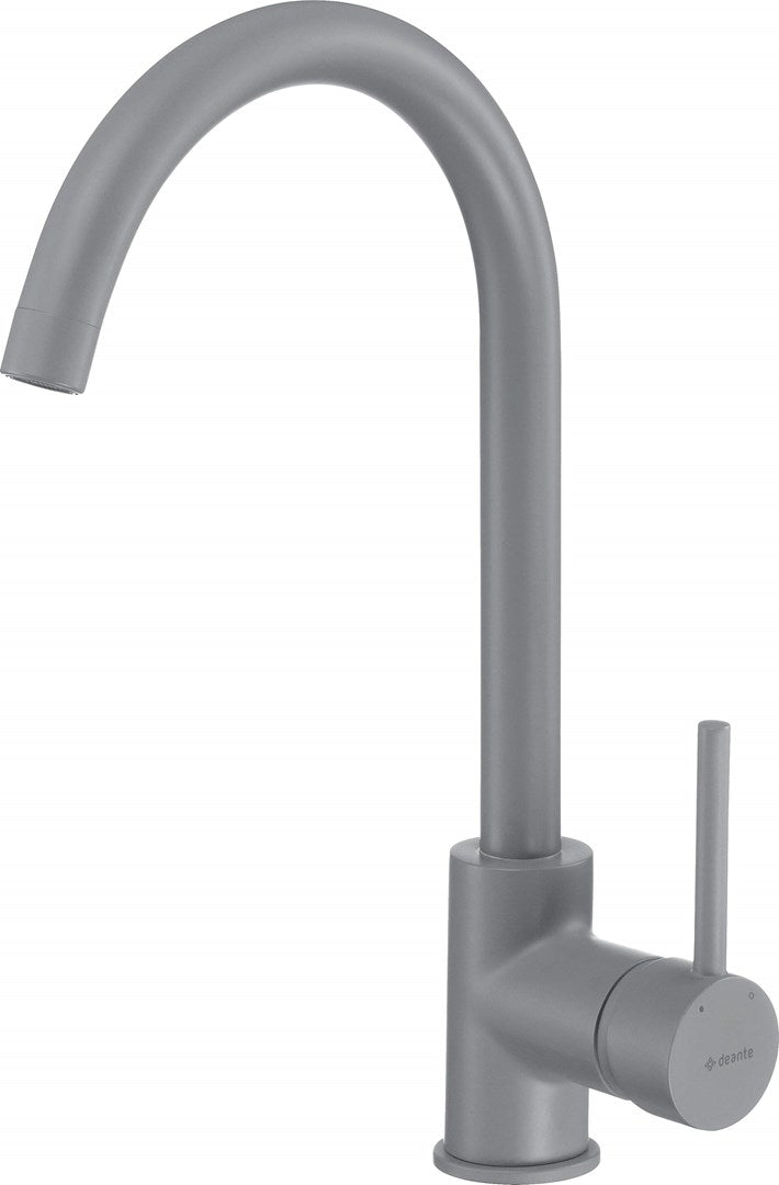 Deante Kitchen Faucet Standing Grey 355mm 173mm Spout Reach