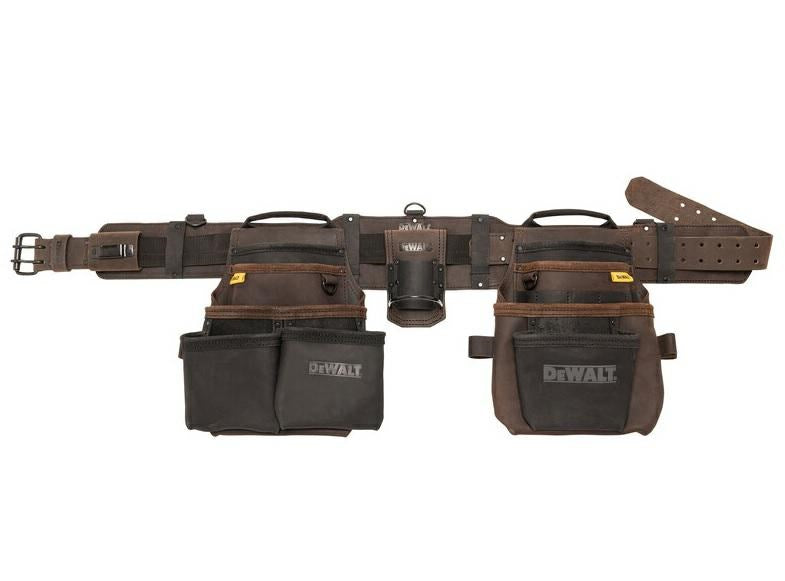 DeWALT DWST50113-1 Tool Belt Premium Nubuck Leather