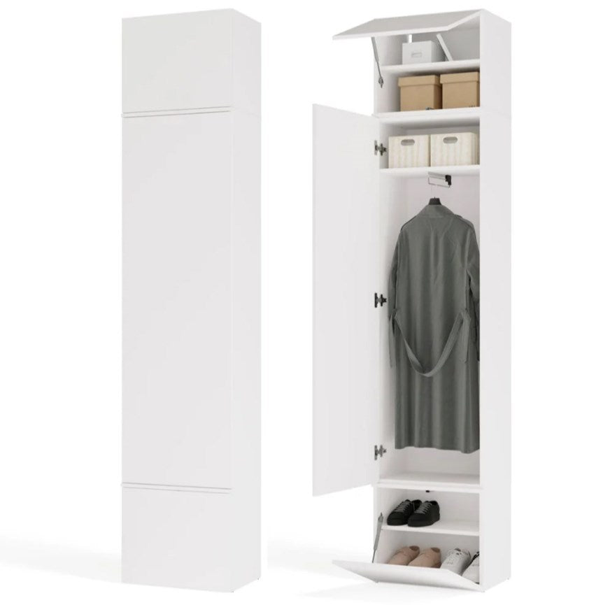 HAGA White Wardrobe