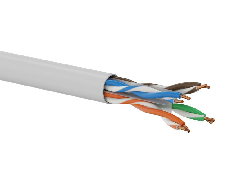 Q-LANTEC U/UTP Cable Cat.6A 500 m 10Gb/s LSOH KIU6ALSOH500DQ