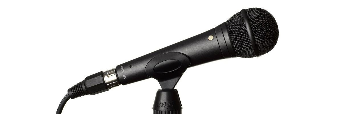 RODE M1 DYNAMIC Microphone - Dynamic Stage Microphone - 75-18000 Hz - XLR-3