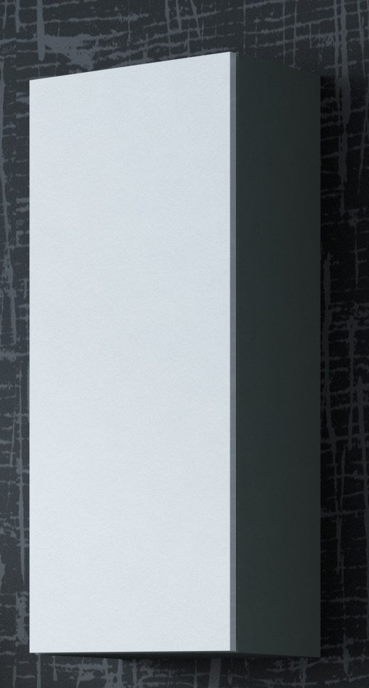 Cama Wall Cabinet VIGO 90 Full 90/35/32 Grey/White Gloss - 1 Door