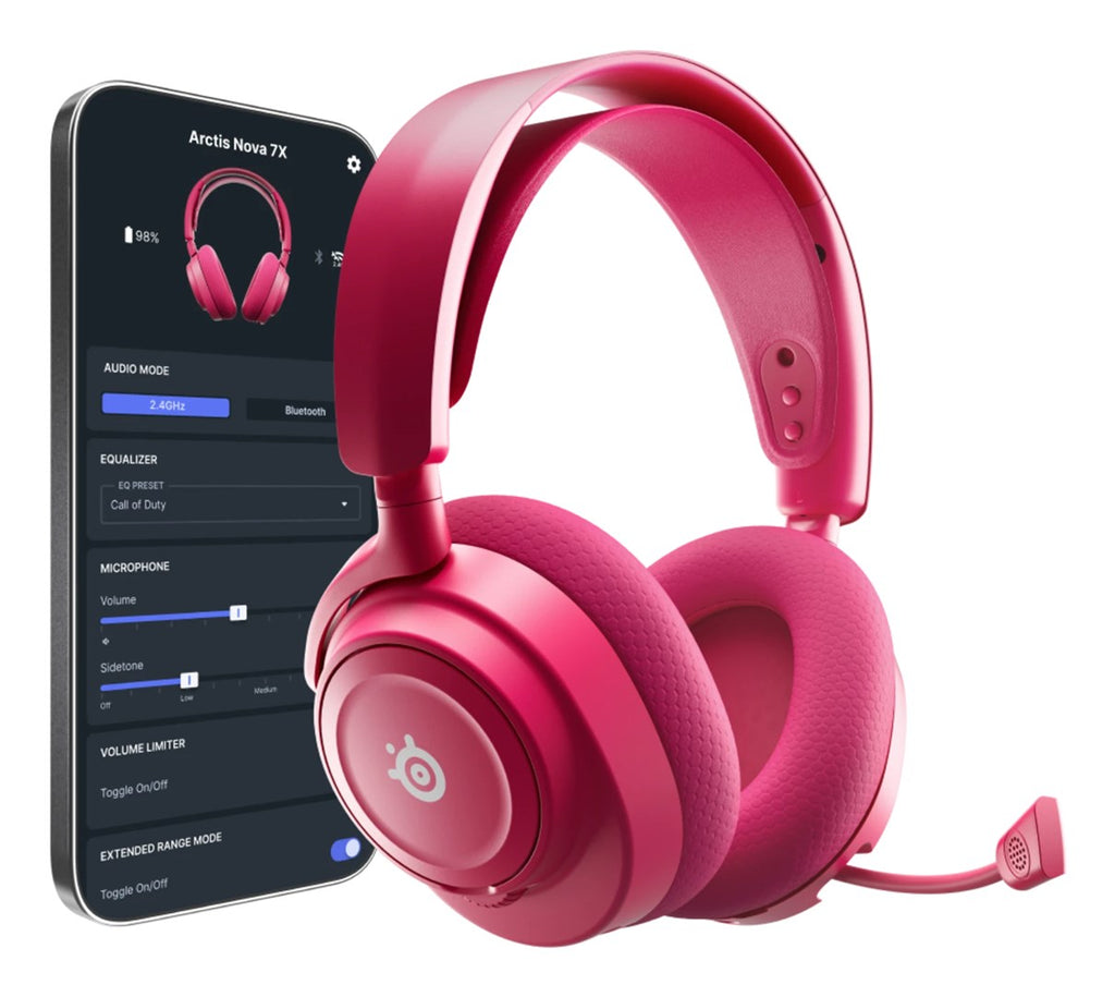 SteelSeries Arctis Nova 7X Gen 2 Wireless Gaming Headset - 54h Playback - Bluetooth 5.0 - Model 61760