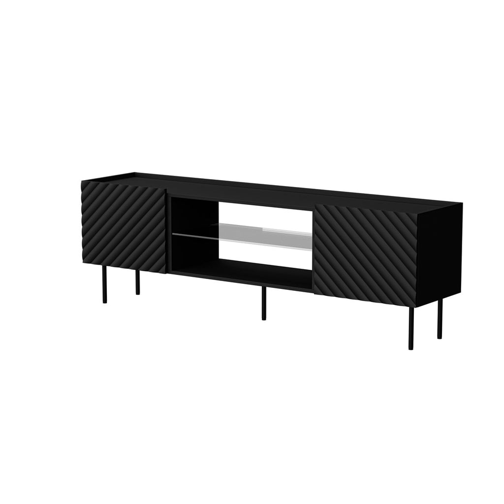 Cama EF LUCCA TV Cabinet 180x40x59 Black