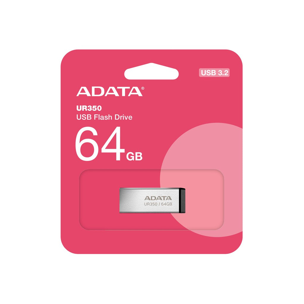 ADATA UR350 USB Flash Drive 64GB USB Type-A 3.2 Gen 1 - Black