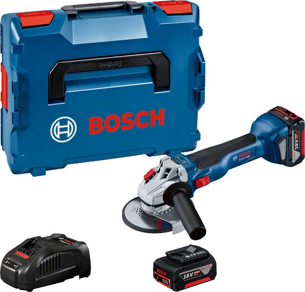 BOSCH GWS 18V-LI Angle Grinder 125 mm 2x5.0Ah