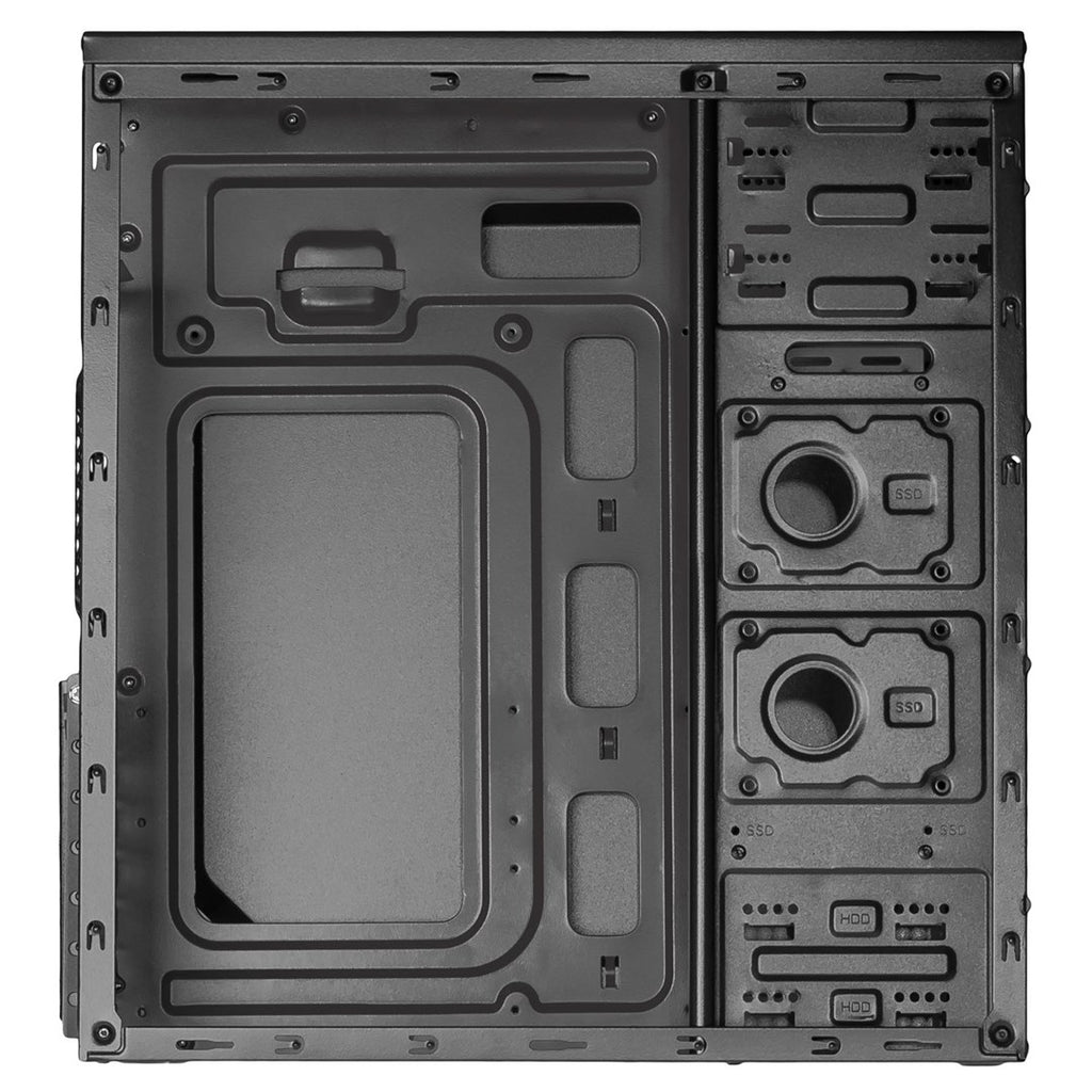 Akyga AK939BL Midi Tower Black Computer Case