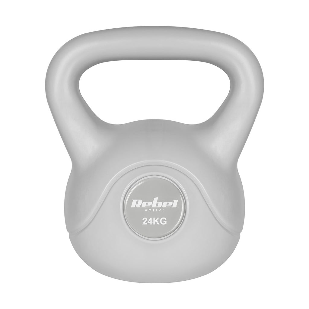 Rebel Kettlebell 24 kg Bitumen PVC RBA-2322 G-24