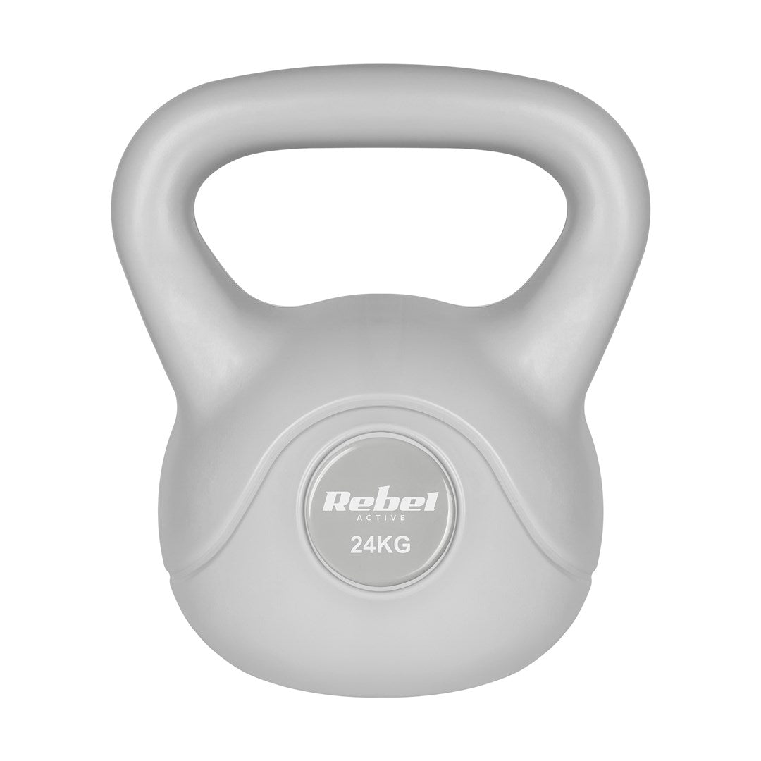 Rebel Kettlebell 24 kg Bitumen PVC RBA-2322 G-24