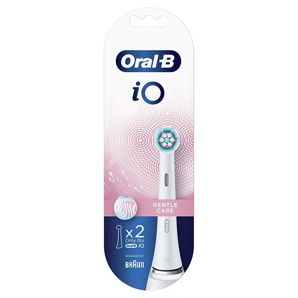 Braun Oral-B iO Gentle Care Toothbrush Heads - 2 Pack