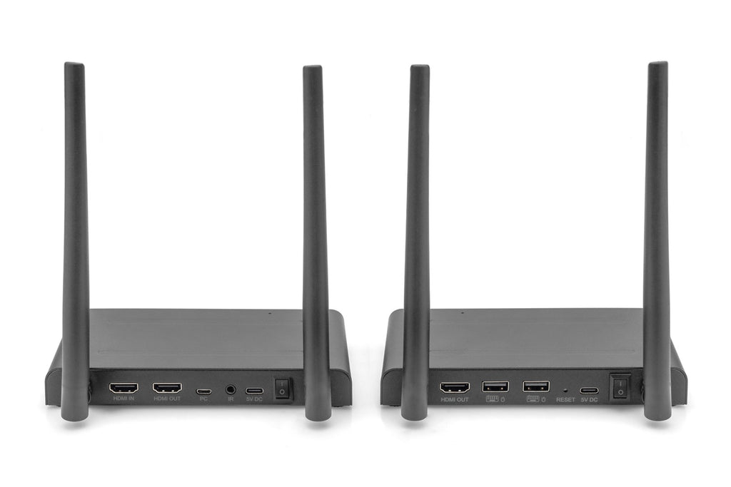 Digitus 4K Wireless HDMI KVM Extender Set  150 m