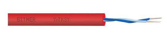 BITNER YNTKSY FIRE SIGNALLING CABLE 1X2X0 8 - 100M