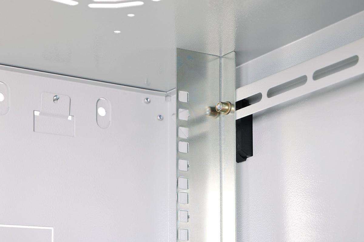 DIGITUS Wall-mounted Rack 12U 600x450 mm Grey DN-19 12-U-EC