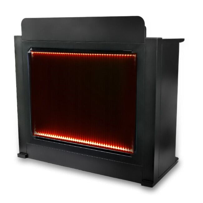 DJ BOOTH BK Portable DJ Booth Table RGB LED Backlit Board