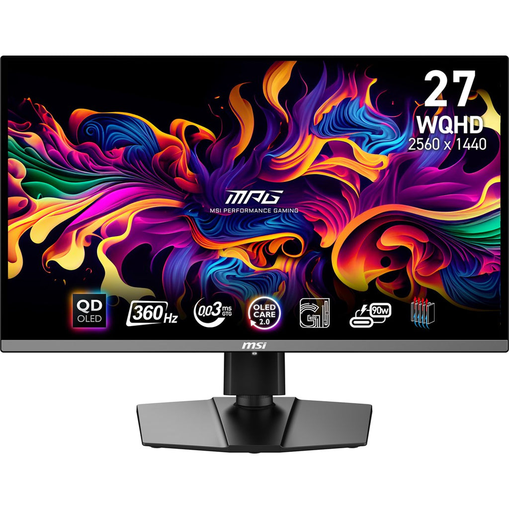 MSI 26.5  MPG 271QRX QD-OLED WQHD 360 Hz gaming monitor  black
