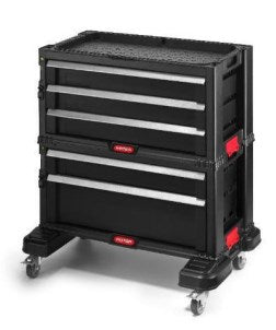KETER Tool Chest 5 Drawers 550x272x500 mm Black 9600 g 237007